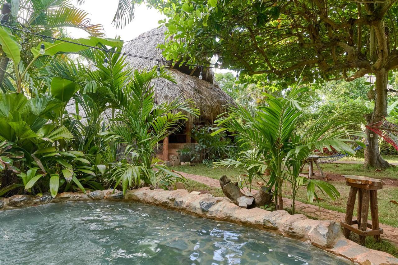 Chalet Tropical Hotel & Restaurant-Pizzeria Las Galeras Eksteriør billede
