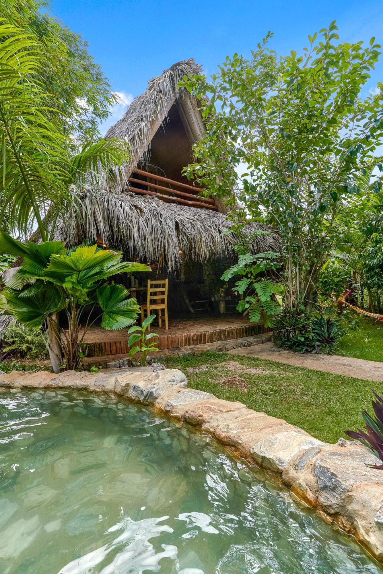 Chalet Tropical Hotel & Restaurant-Pizzeria Las Galeras Eksteriør billede